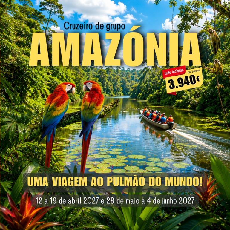 AMAZÓNIA - Cruzeiro de Grupo 